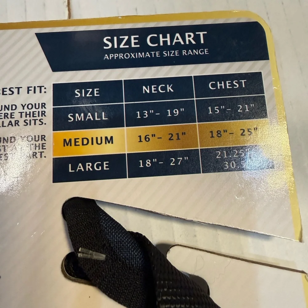 American Kennel Club AKC Step-In Mesh Dog Harness Medium Navy Adjustable